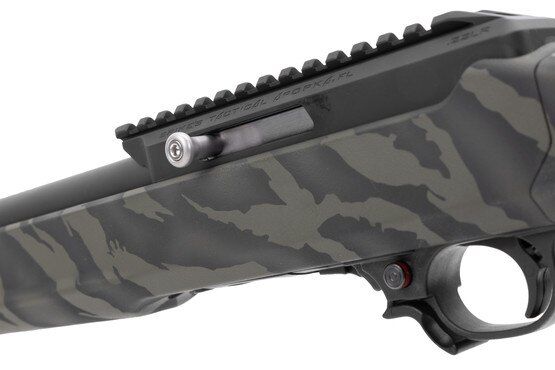 Spikes Tactical 1022 integrally suppressed rimfire rifle with picatinny optic rail